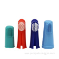 pet finger toothbrush Rubber toothbrush for dog cat